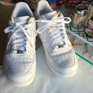 Nike White Air Force 1 Sneakers Sz 11